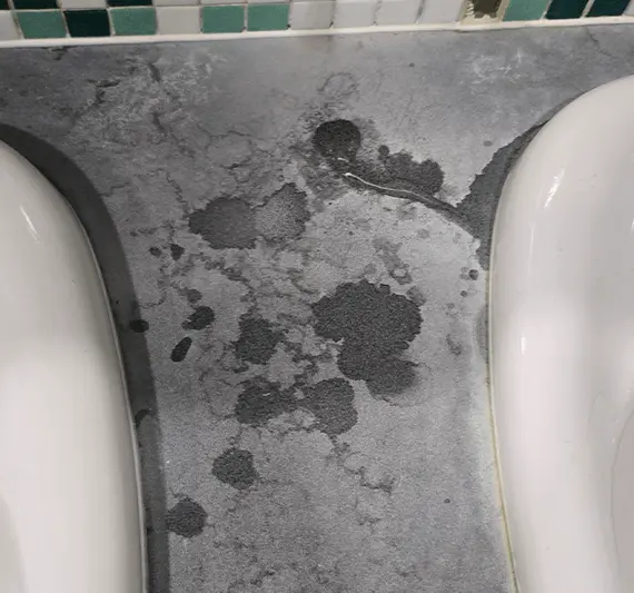 Sink Cleaning Before